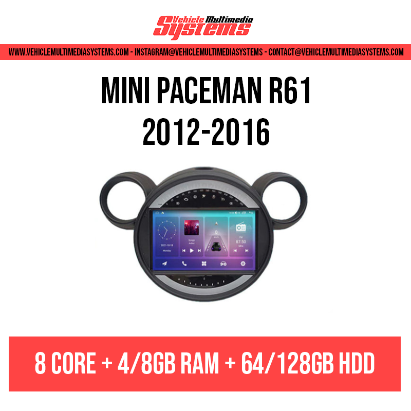 MINI Paceman R61 | 2012-2016 | Android Screen