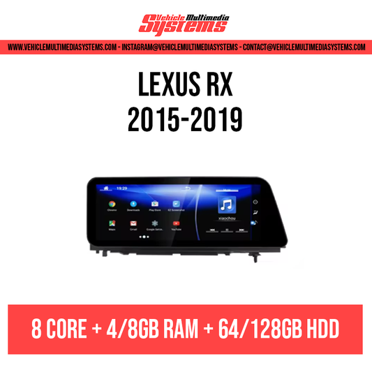 Lexus RX | 2015-2019 | Android Screen