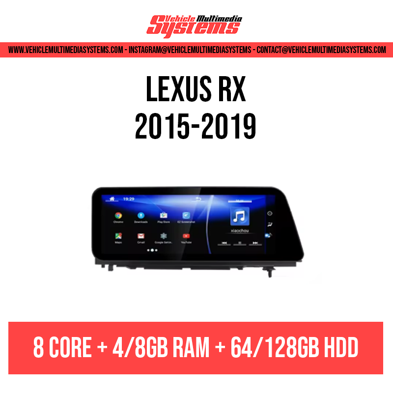 Lexus RX | 2015-2019 | Android Screen– Vehicle Multimedia Systems