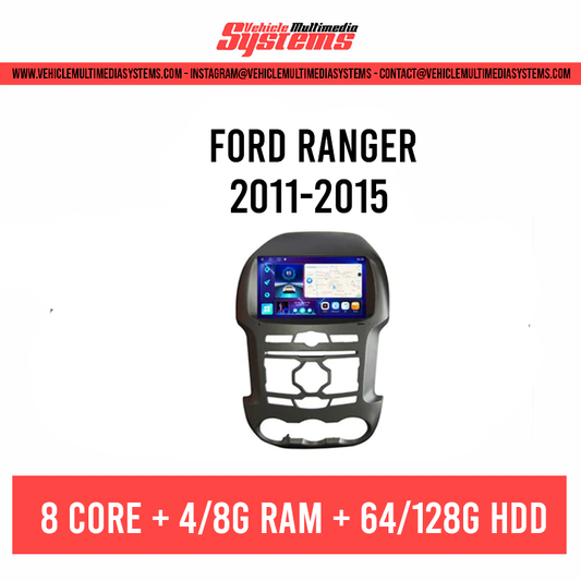 Ford Ranger | 2011-2015 | Android Screen