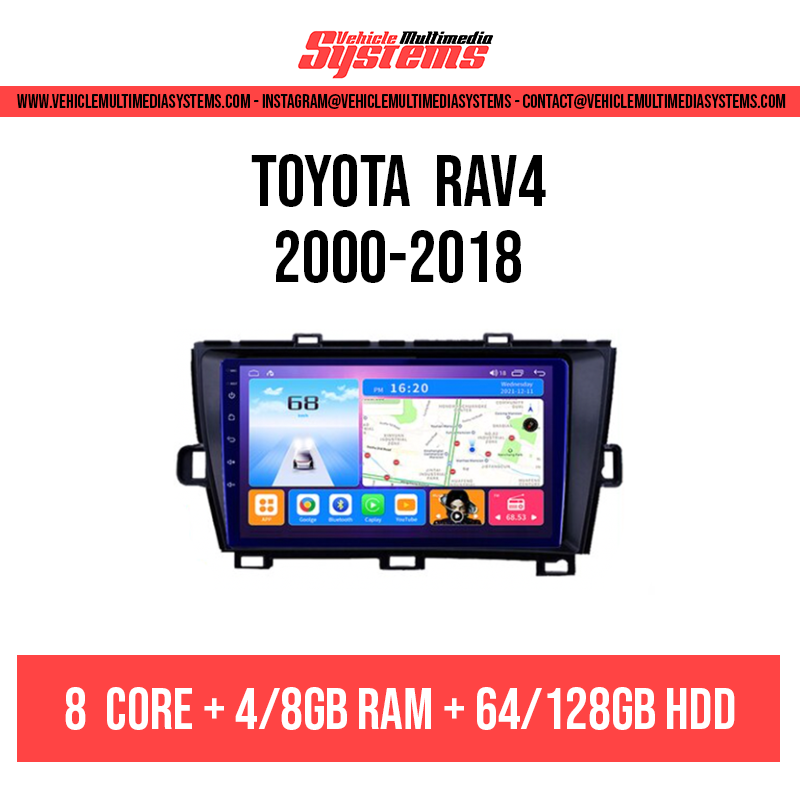 Toyota RAV4 | 2000-2018 | Android Screen