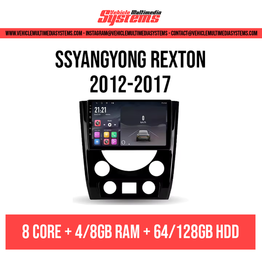 Ssyangyong Rexton | 2012-2017 | Android Screen
