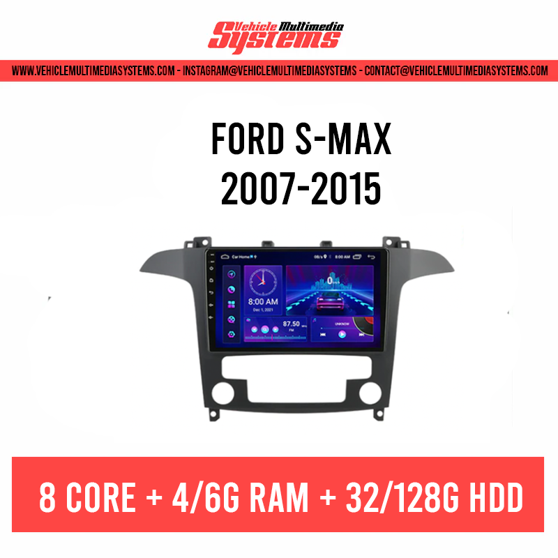 Ford S-Max | 2007-2015 | Pantalla Android