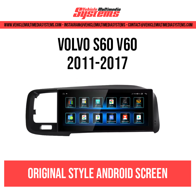 Volvo S60 V60 | 2011-2017 | OEM Style Android Screen