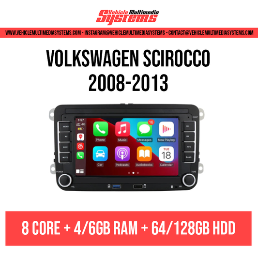 Volkswagen Scirocco | 2008-2013 | Android Screen