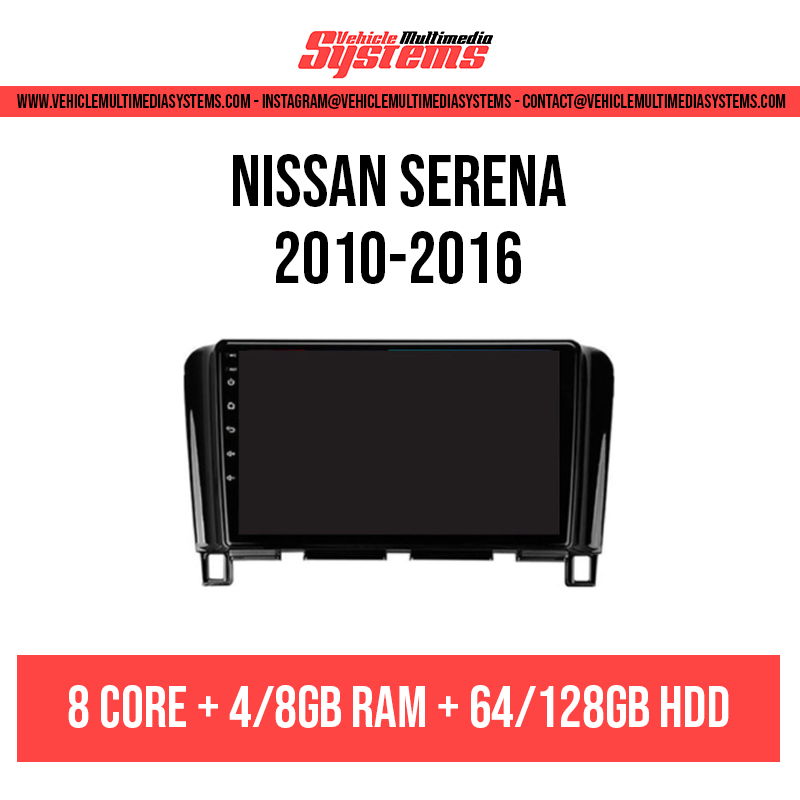 Nissan Serena | 2010-2016 | Android Screen