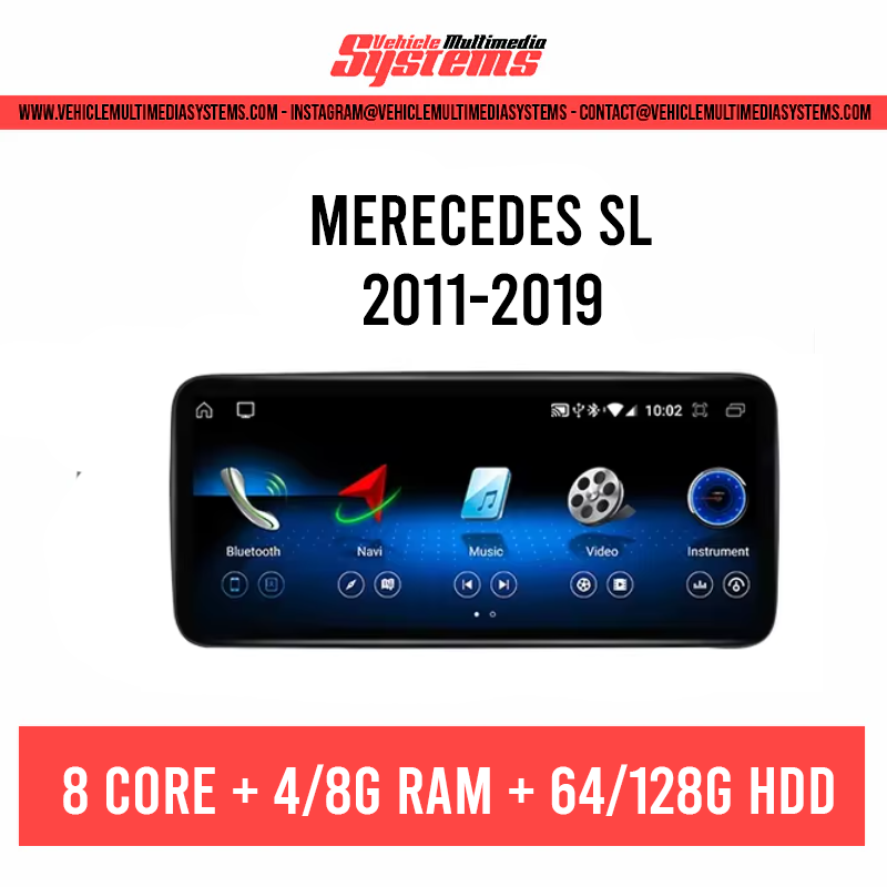 Mercedes-Benz Clase SL | 2001-2008 | Pantalla Android