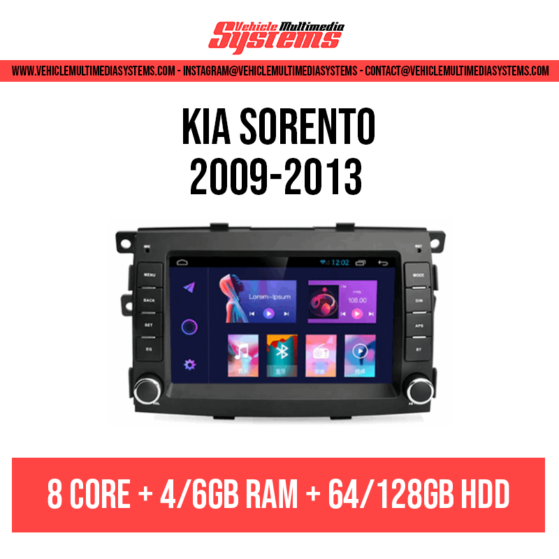 Kia Sorento | 2009-2013 | Android Screen