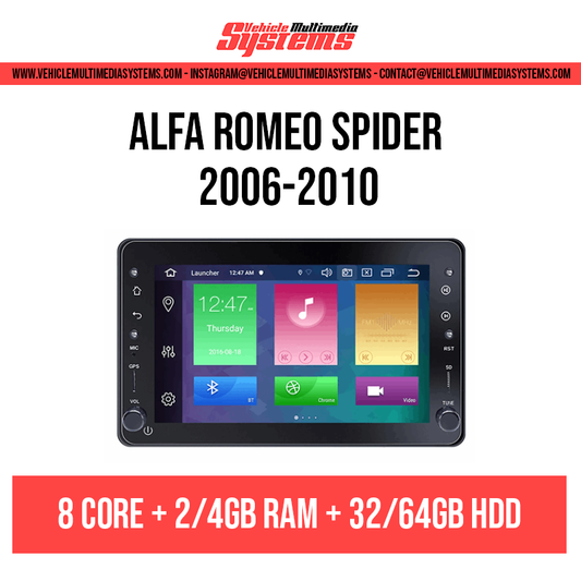 Alfa Romeo Spider (939) | 2006-2010 | Pantalla Android
