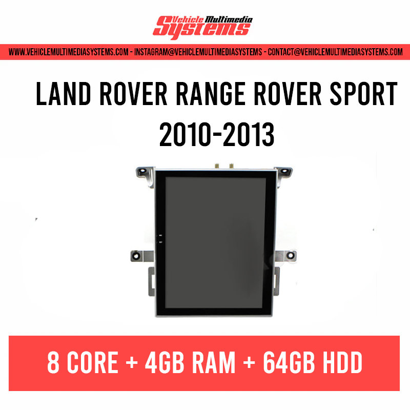 Range Rover Sport | 2010-2013 | Android Screen + AC Panel | Tesla Style