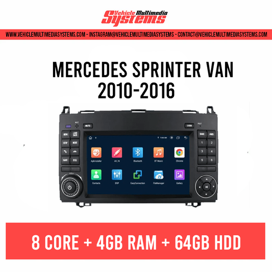 Mercedes Sprinter Van | 2010-2016 | Android Screen