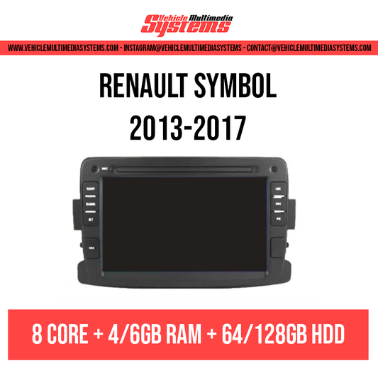 Renault Symbol | 2013-2017 | Android Screen