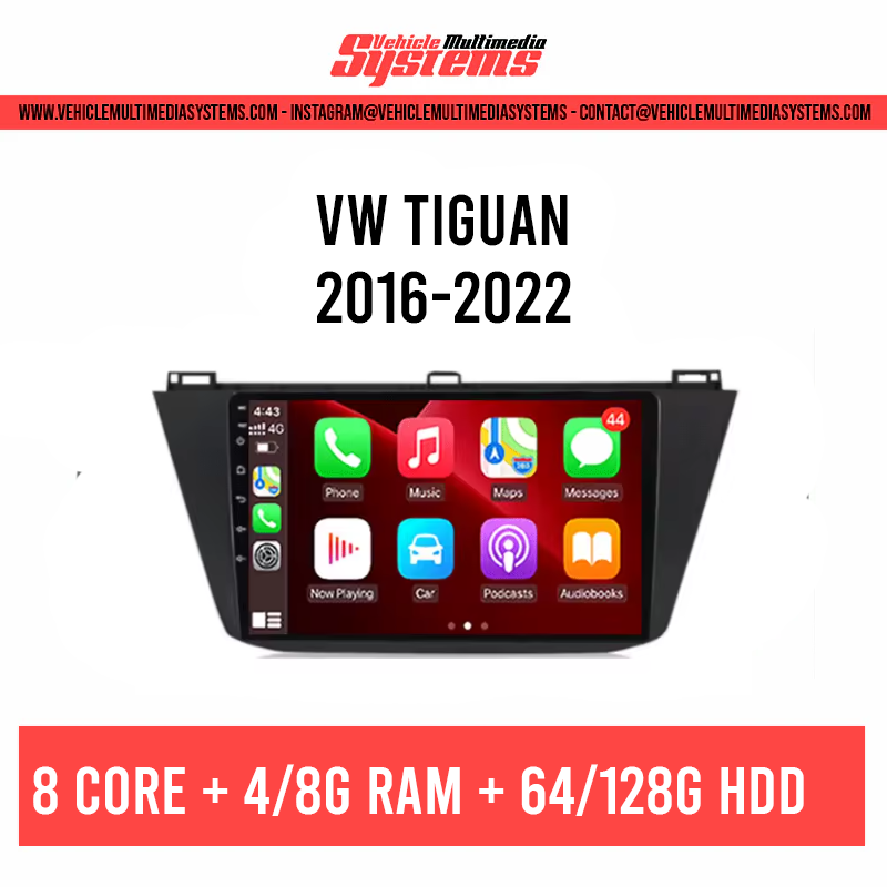 Volkswagen Tiguan | 2016-2022 | Android Screen