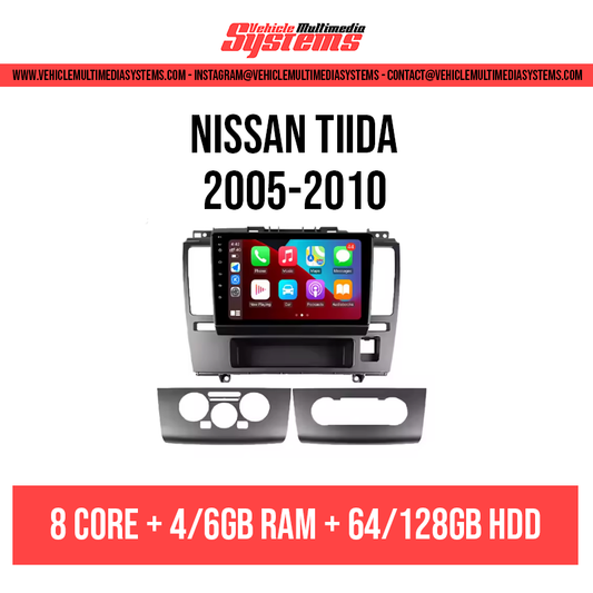 Nissan Tiida | 2005-2010 | Android Screen