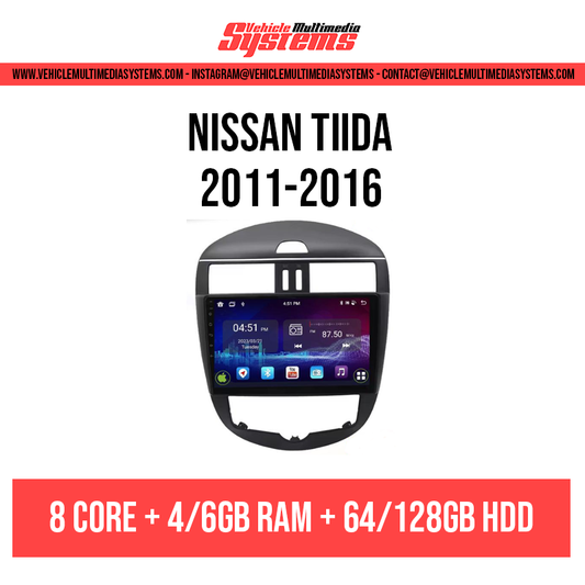 Nissan Tiida | 2011-2016 | Android Screen