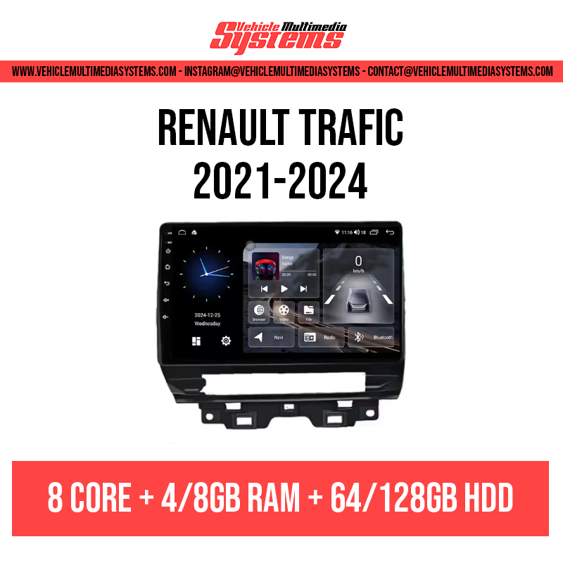 Renault Trafic | 2021-2024 | Android Screen