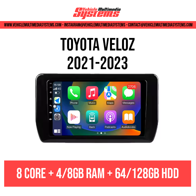 Toyota Veloz | 2021-2023 | Android Screen