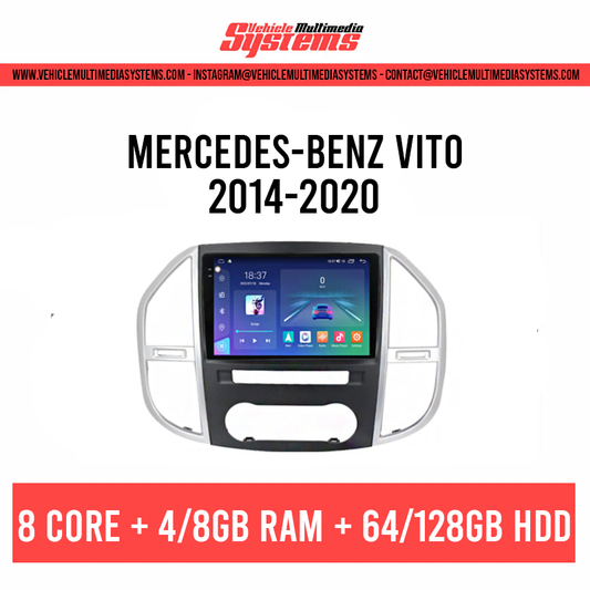 Mercedes Benz Vito | 2014 - 2020 | Android Screen