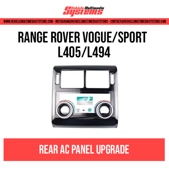 Land Rover Vogue/Sport | L405 L494 | Rear AC Panel– Vehicle Multimedia ...