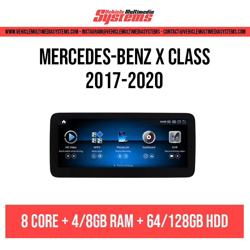 Mercedes-Benz Clase V | 2015-2018 | Pantalla Android