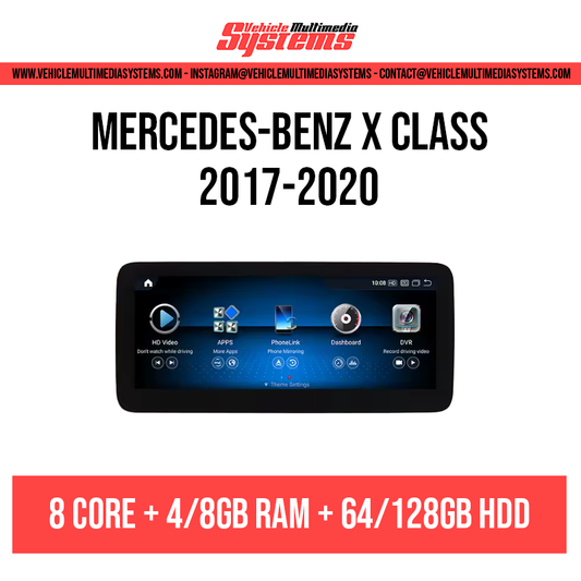 Mercedes-Benz Clase V | 2015-2018 | Pantalla Android