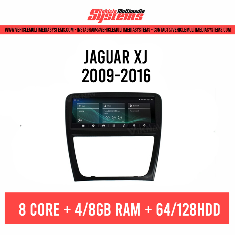 Jaguar XJ | 2009-2016 | Android Screen + AC Panel