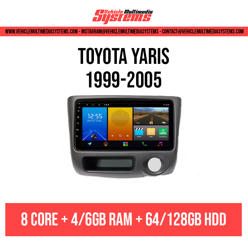 Toyota Yaris | 2005-2011 | Pantalla Android