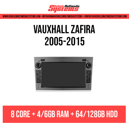 Vauxhall Zafira | 2005-2015 | Android Screen