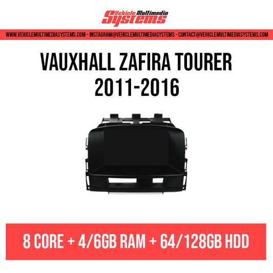 Vauxhall Zafira Tourer | 2011-2016 | Android Screen