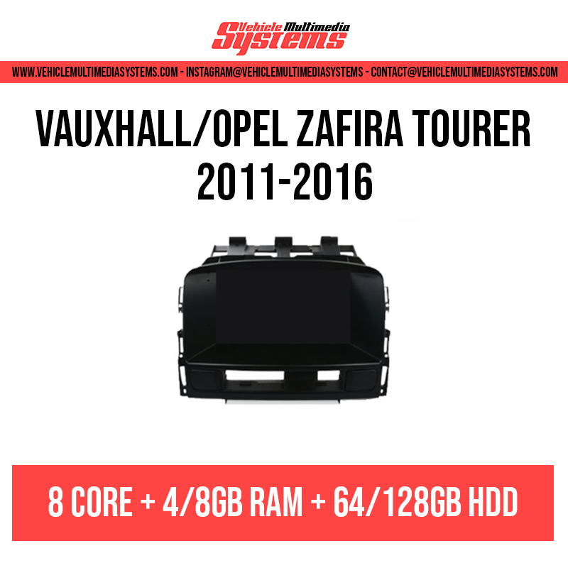 Vauxhall Zafira Tourer | 2011-2016 | Pantalla Android