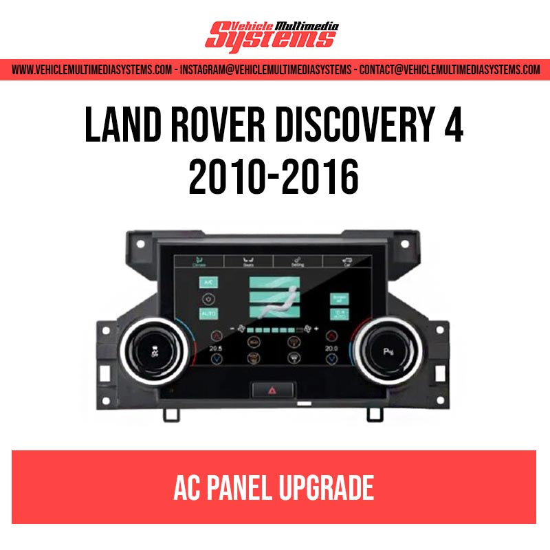 Land Rover Discovery 4 | 2010-2016 | AC Panel – Vehicle Multimedia Systems