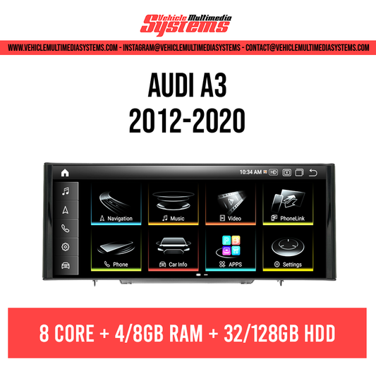 Audi A3 | 2012-2020 | Pantalla Android