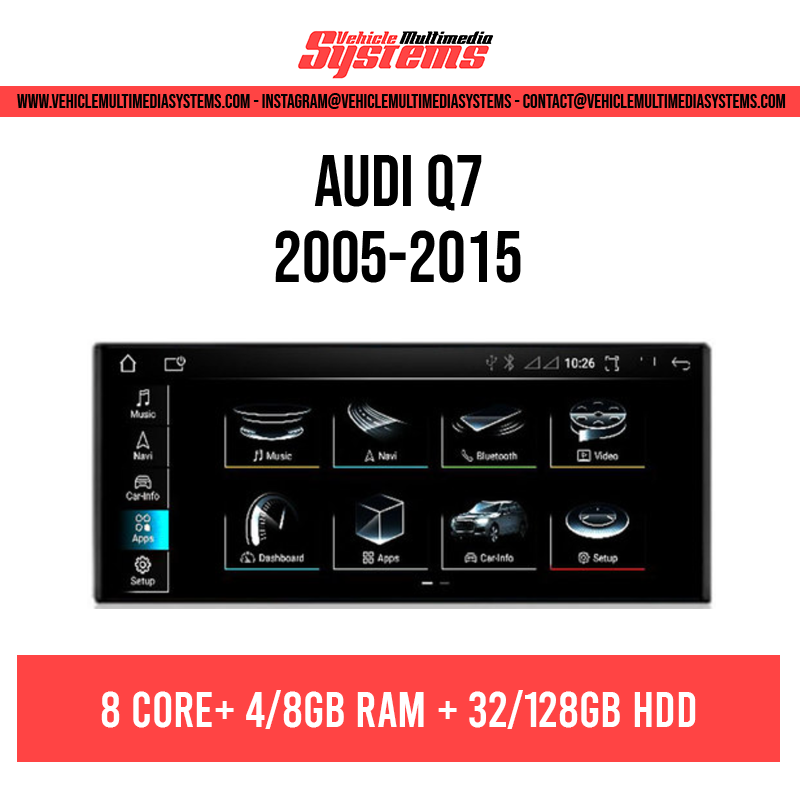 Audi Q7 | 2005-2015 | Pantalla Android