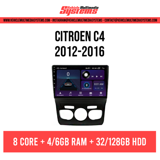 Citroen C4 | 2012-2016 | Pantalla Android