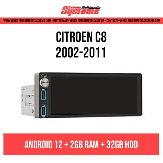 Citroen C8 | 2002-2011 | Android Screen