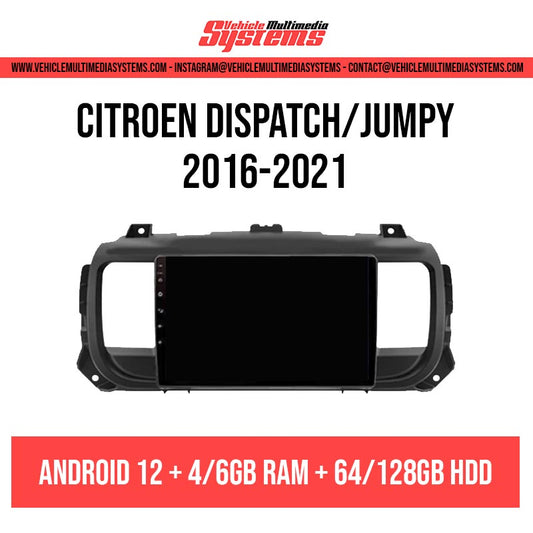 Citroen Dispatch/Jumpy | 2016-2021 | Android Screen