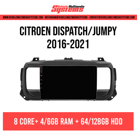 Citroën Dispatch/Jumpy | 2016-2021 | Pantalla Android