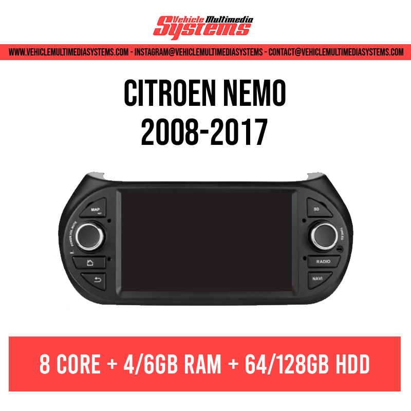 Citroen Nemo | 2008-2017 | Android Screen