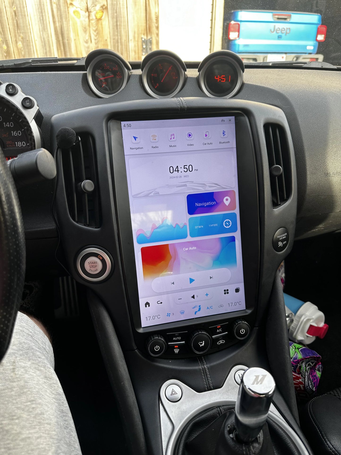 Nissan 370Z | 2009-2018 | Pantalla Android | Estilo Tesla