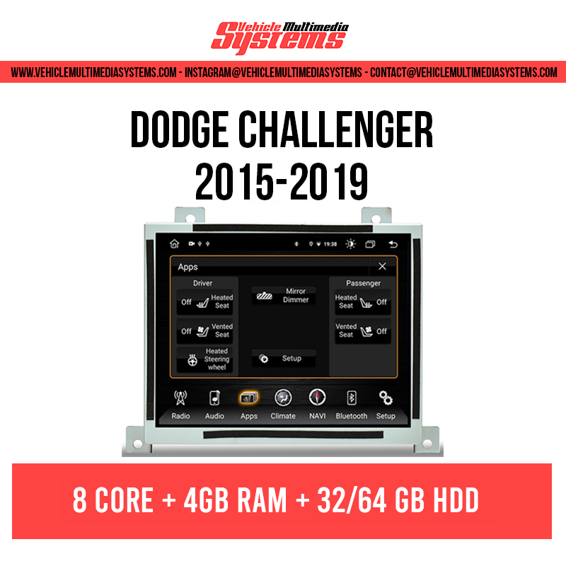 Dodge Challenger | 2015-2019 | Android Screen