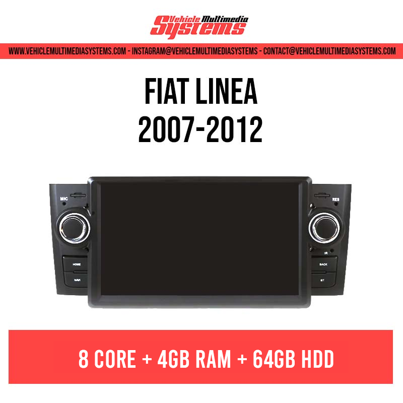 Fiat Línea | 2007-2012 | Pantalla de Android