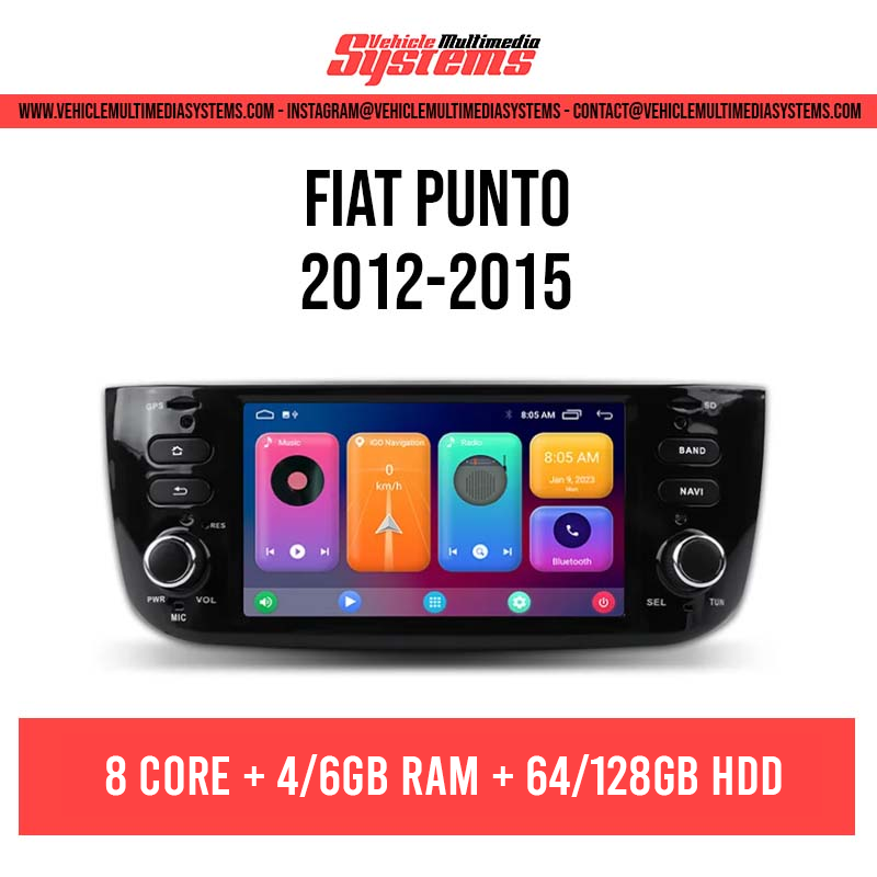 Fiat Punto | 2012-2015 | Pantalla de Android