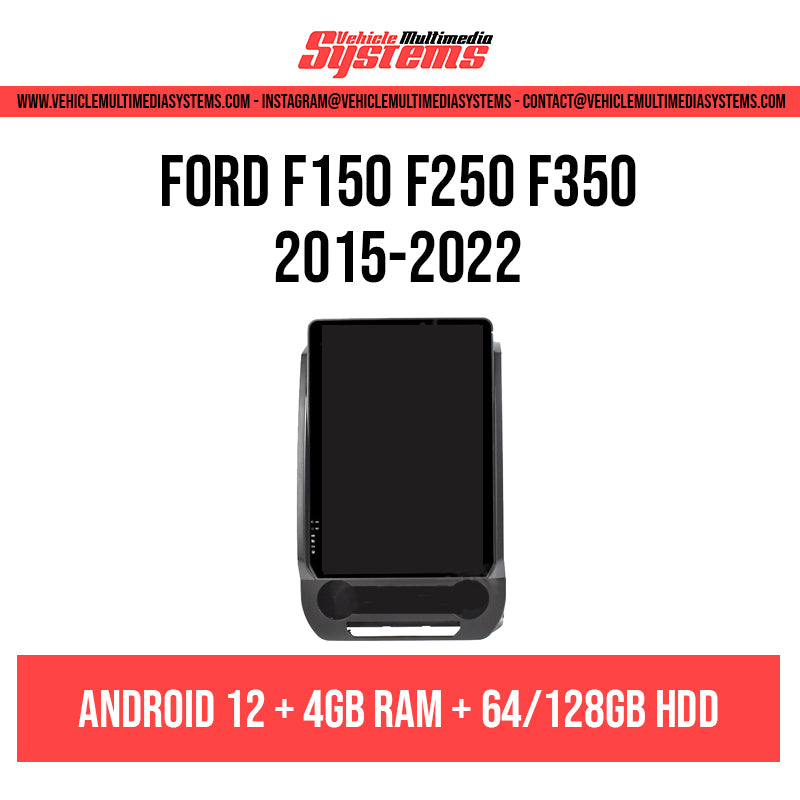 ford f150 f250 f350 android screen retrofit from Vehicle Multimedia Systems
