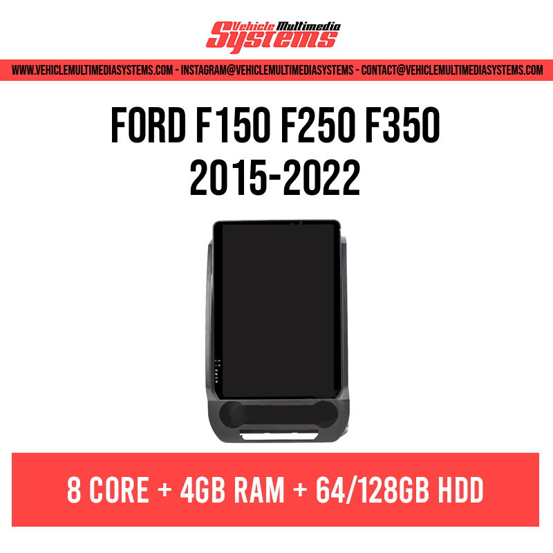 Ford F150 F250 F350 | 2015-2022 | Android Screen | Tesla Style