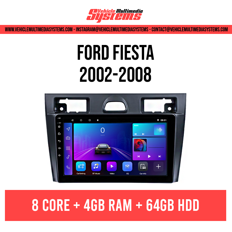 Ford Fiesta | 2002-2009 | Pantalla Android