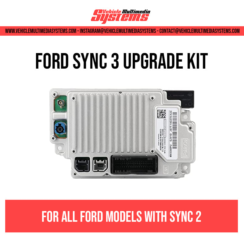 Ford Sync 2 to 3 Upgrade Kit | Factory OEM – Vehicle Multimedia Systems
