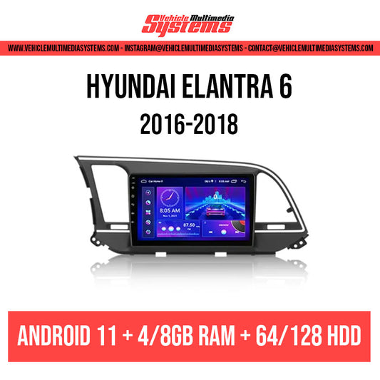 Hyundai Elantra 6 | 2016-2018 | Android Screen