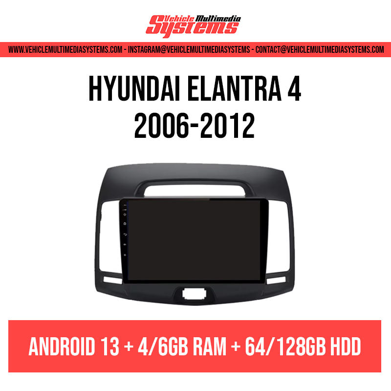 Hyundai Elantra 4 | 2006-2012 | Pantalla Android