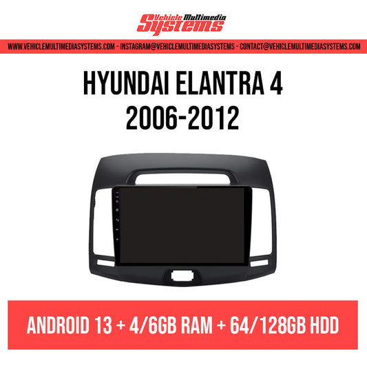 Hyundai Elantra 4 | 2006-2012 | Pantalla Android