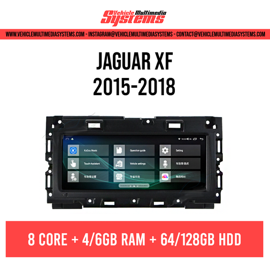 Jaguar XF | 2015-2018 | Android Screen + AC Panel